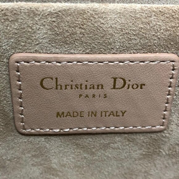 CHRISTIAN DIOR TRAVEL Small Bag Cannage Stitch 2WAY Shoulder Hand Bag Unused - Picture 14 of 16